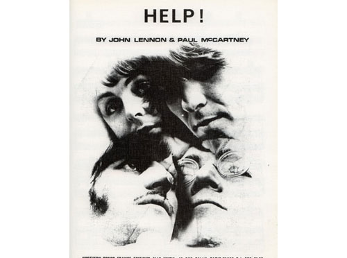 The Beatles: Help! , sheet music, France, 1965 - £ 8.6