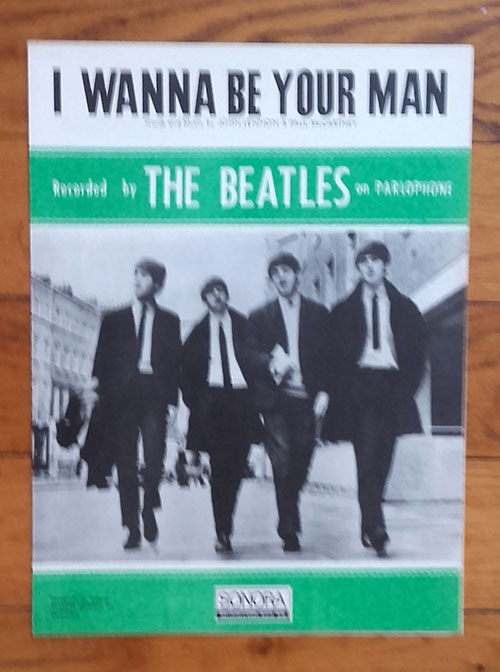 The Beatles: I Wanna Be Your Man, sheet music, Finland, 1963 - £ 86