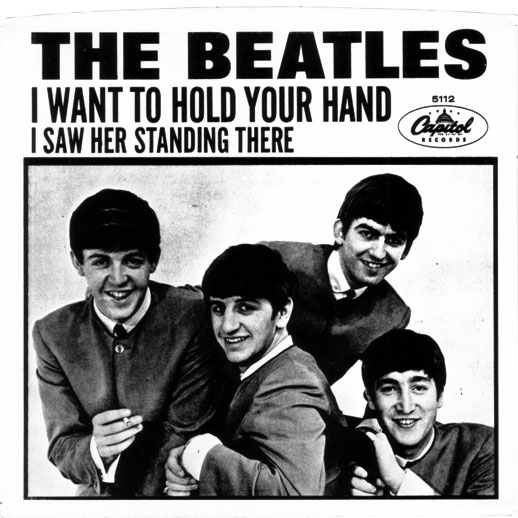 The Beatles : I Want To Hold Your Hand, 7" PS, USA - $ 12.96