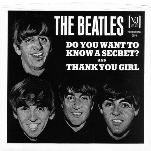 The Beatles : Do You Want To Know A Secret , 7" PS, USA - 15 €