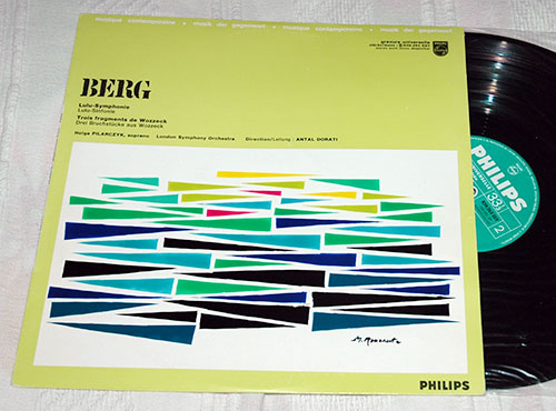 Berg - Lulu-Symphonie + Trois Fragments de Wozzeck - Philips 839.263 DSY France LP