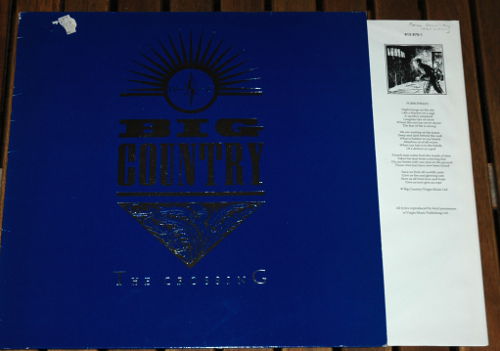 Big Country - The Crossing - Mercury 812870-1 UK LP