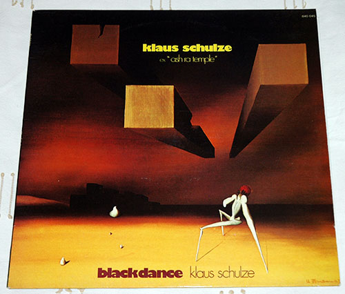 Klaus Schulze : Blackdance, LP, France, 1974 - 15 €