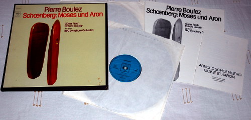Pierre Boulez Schoenberg : Schoenberg : Moses und Aron, LPx2, Germany, 1975 - 35 €