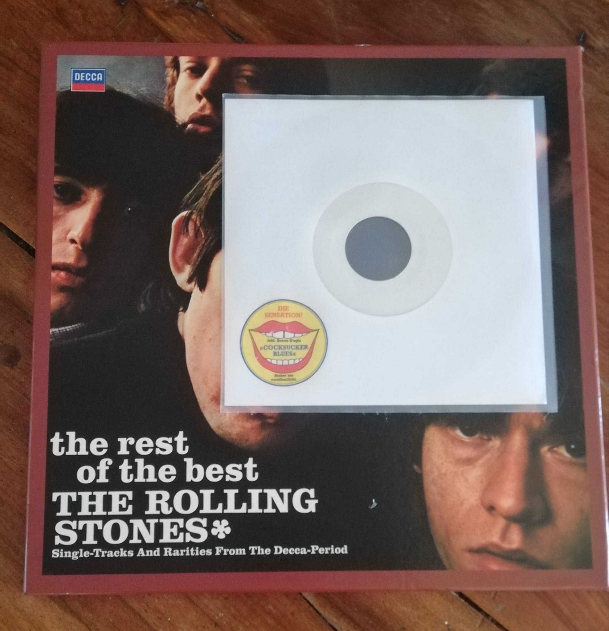 The Rolling Stones: The Rest Of The Best (incl. Cocksucker Blues), LPx4, Germany, 1983 - 400 €