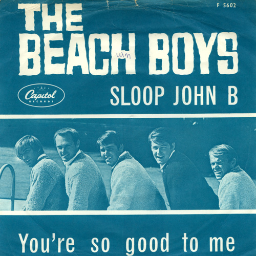 The Beach Boys: Sloop John B, 7" PS, Holland, 1966 - £ 11.18