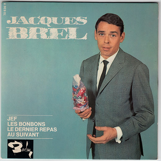 Jacques Brel: Jef, 7" EP, France, 1964 - £ 8.5