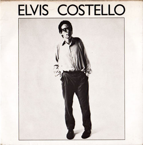 Elvis Costello - Less Than Zero (single mix) - Stiff BUY 11 UK 7" PS