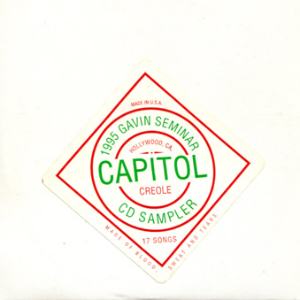 V/A sampler, incl. Duran Duran, Adam Ant, Everclear, Megadeth & more - 1995 Gavin Seminar Capitol Creole CD sampler - Capitol DPRO-79551 USA CD