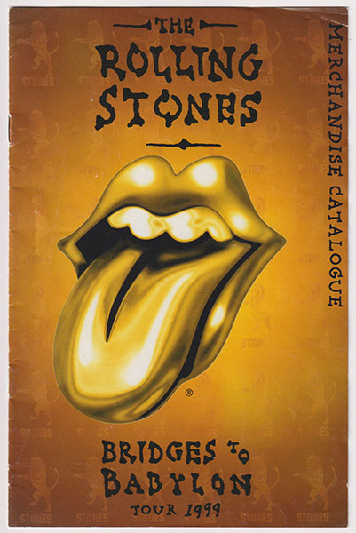 The Rolling Stones: Bridges to Babylon Tour 1999 Merchandise Catalogue  - Rolling Stones, UK 1999, catalogue