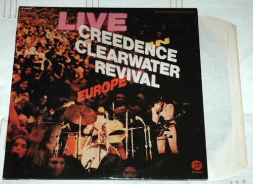 Creedence Clearwater Revival: Live In Europe, LPx2, France, 1971 - 18 €