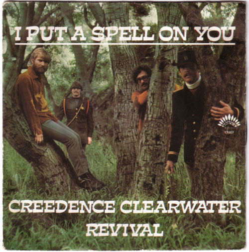 Creedence Clearwater Revival: I put a Spell On You, 7" PS, France, 1968 - 12 €