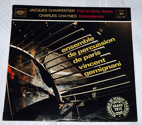 Charles Chaynes  Jacques Charpentier /  Vincent Geminiani : Pour le Kamasutra / Concordances, LP, France - $ 15.12