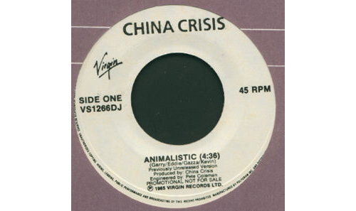 China Crisis - Animalistic - Virgin VS1266DJ Canada 7" CS
