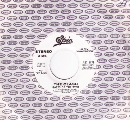 The Clash : Gates of the West, 7" CS, USA, 1979 - $ 8.64