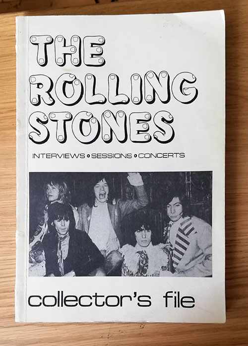 The Rolling Stones : Collector's file, book, Germany, 1983 - £ 30.1