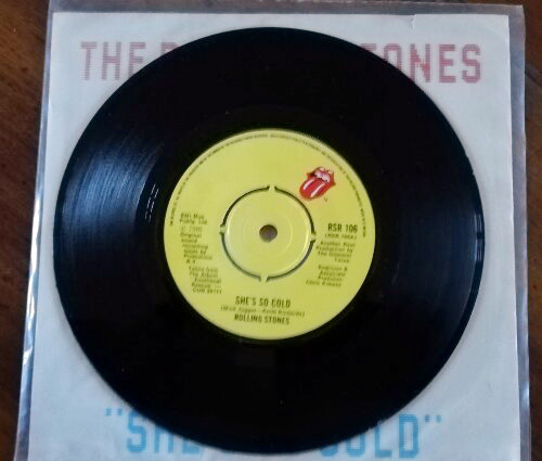 The Rolling Stones: She's So Cold - EMI RSR 106, UK 1980, 7" PS