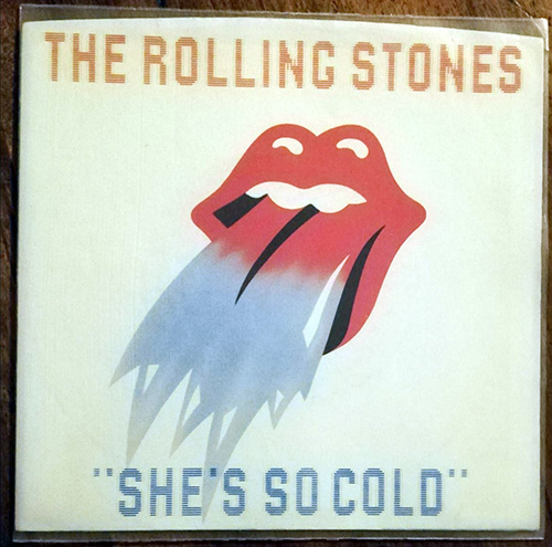 The Rolling Stones - She's So Cold - RSR RS 21001 USA 7" PS