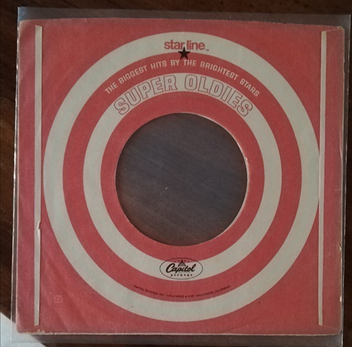 The Beatles - Star Line Super Oldies series company sleeve - Capitol  USA 7" generic CS