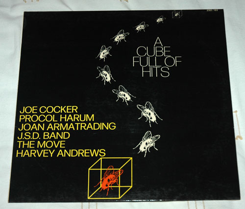 V/A incl. Procol Harum, The Move, Joan Armatrading, Joe Cocker, Harvey Andrews :  A Cube Full Of Hits , LP, France, 1973 - 14 €