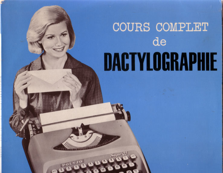 Proloisirs: Cours complet de dactylographie, 10" PS, France, 1960 - 15 €