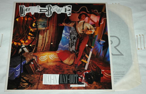David Bowie : Day in Day Out, 12" PS, France, 1987 - £ 12.9