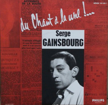 Serge Gainsbourg : Du Chant À La Une !, 10" PS, France, 2001 - £ 49.88