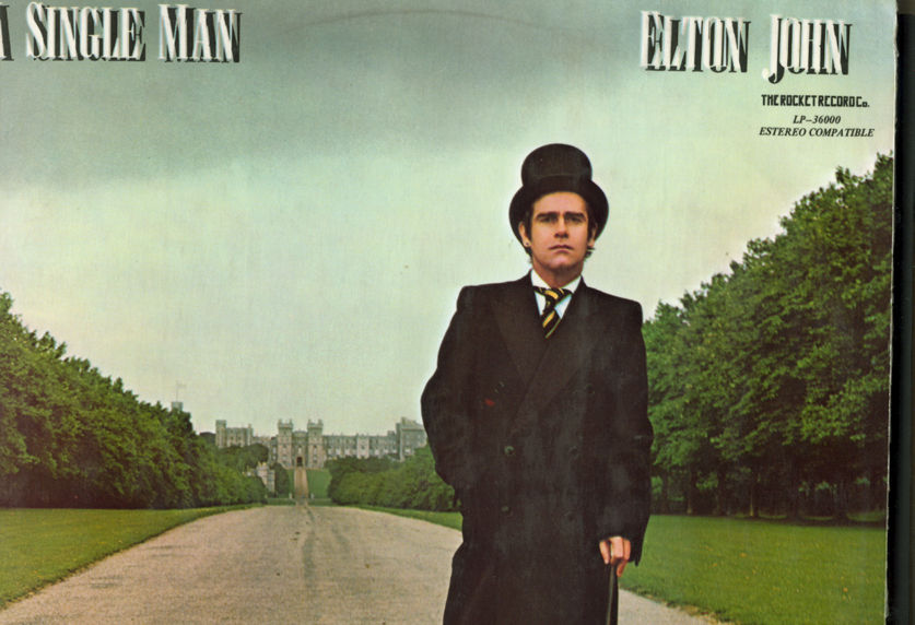 Elton John - A Single Man - WEA LP 36000 Ecuador LP