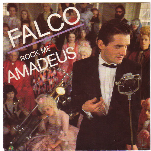 Falco: Rock Me Amadeus, 7" PS, France, 1985 - 7 €