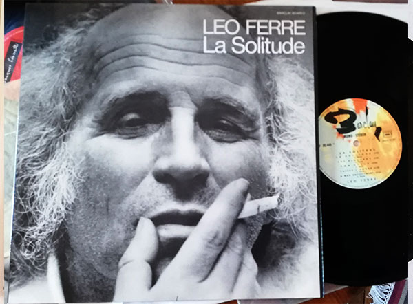 Léo Ferré : La Solitude, LP, France, 1971 - $ 16.2