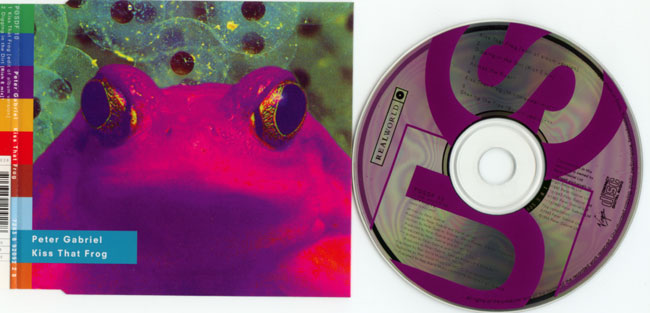 Peter Gabriel - Kiss That Frog - Virgin 7243 8 92092 2 8 Holland CDs