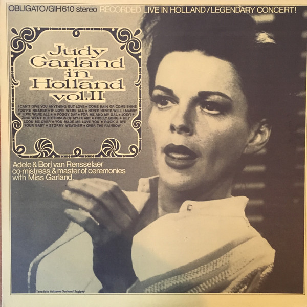 Judy Garland : Judy Garland In Holland Vol. II, LP, USA - £ 11.18