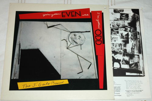 J. Geils Band : YOU'RE GETTIN' EVEN WHILE I'M GETTIN' ODD, LP, Germany, 1984 - $ 10.8
