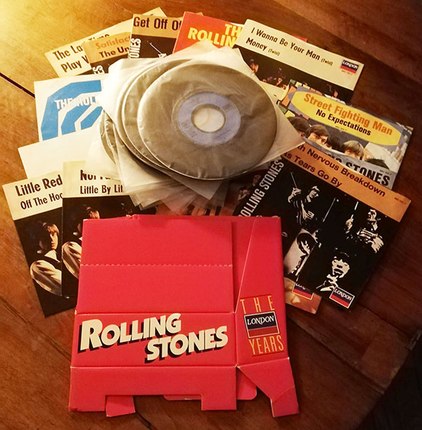 The Rolling Stones: The London Years - London 882 128- 882 166-7, Germany 1989, 7" PS x 20