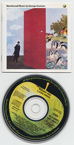George  Harrison (The Beatles) - Wonderwall Music - EMI CDP 7 98706 2 UK CD