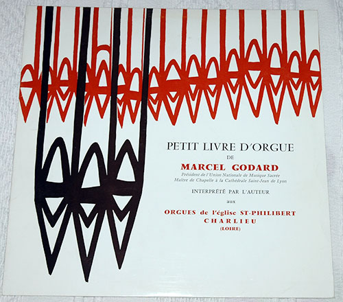 Marcel Godard : Petit livre d'orgue, LP, France, 1972 - $ 16.2