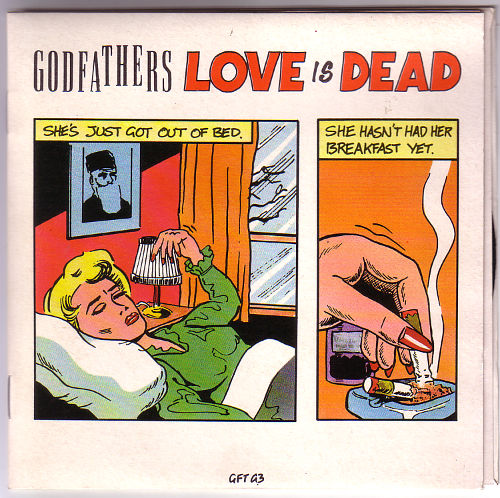 Godfathers - Love Is Dead - EPIC GFTG3 UK 7" PS