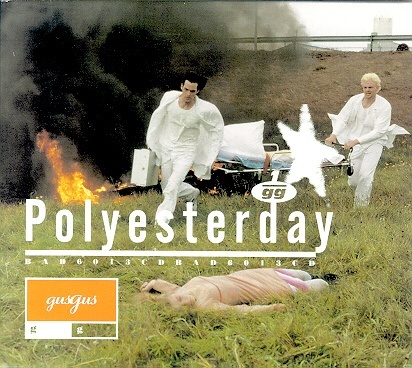 GusGus - Polyesterday - 4 AD BAD6013CD UK CDS