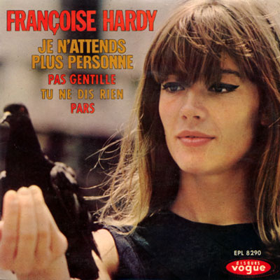 Françoise Hardy : Je n'attends plus personne, 7" EP, France, 1963 - 10 €