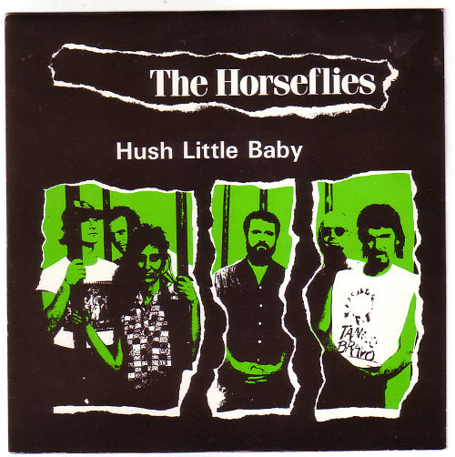 The Horseflies - Hush Little Baby - Rounder FRY4 UK 7" PS