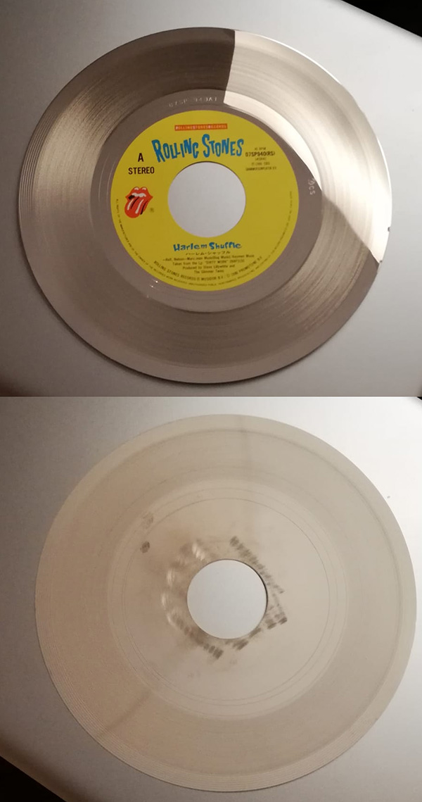 The Rolling Stones: Harlem Shuffle - CBS 07SP 940, Japan 1986, 7"