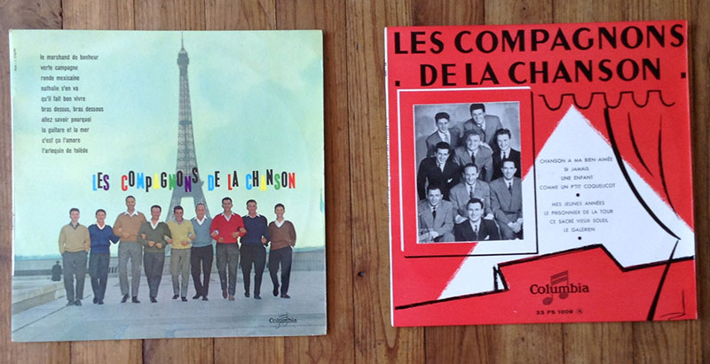 Les Compagnons de la Chanson: Les Compagnons de la Chanson, 10" PS, France, 1954 - 15 €