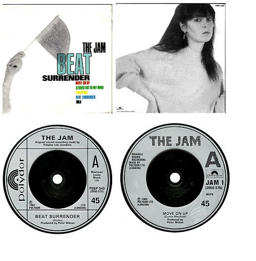 The Jam - Beat Surrender - Polydor POSPJ 540 (double pack) UK 7" PS