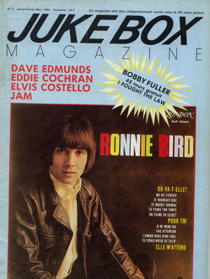 Ronnie  Bird /  Bobby Fuller Four - Juke Box #2 - 1985 -   France mag