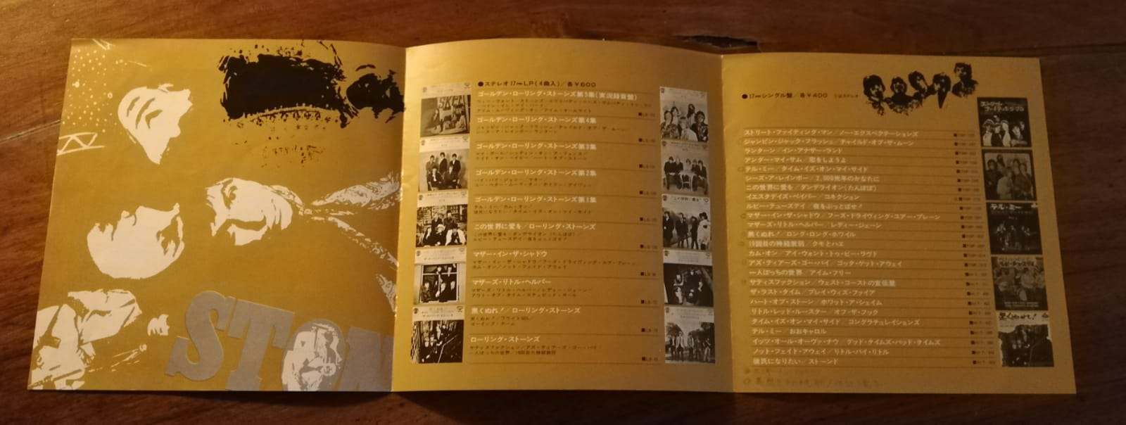 The Rolling Stones: London Japan Rolling Stones catalogue, circa 1968 - London, Japan 1968, booklet