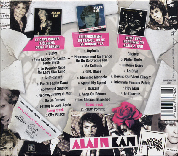 Alain Kan: Alain Kan: Et Gary Cooper S'éloigna Dans Le Désert - Heureusement En France, On Ne Se Drogue Pas - What Ever Happened To Alain Z. Kan ? - Dreyfus FDM 46050362742, France 2007, CDx3