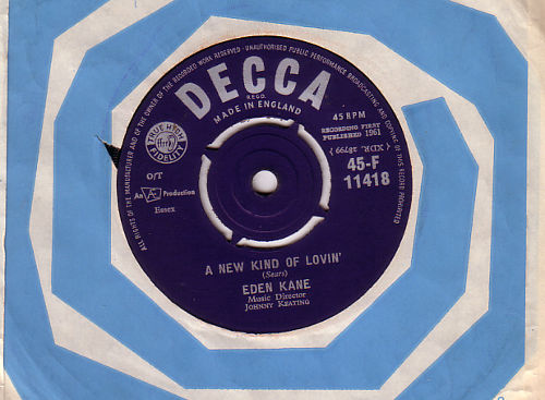 Eden Kane : A New Kind of Lovin', 7", UK, 1961 - £ 4.3