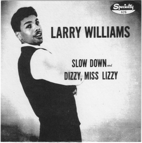Larry Williams : Dizzy Miss Lizzy, 7" PS, USA - £ 8.6
