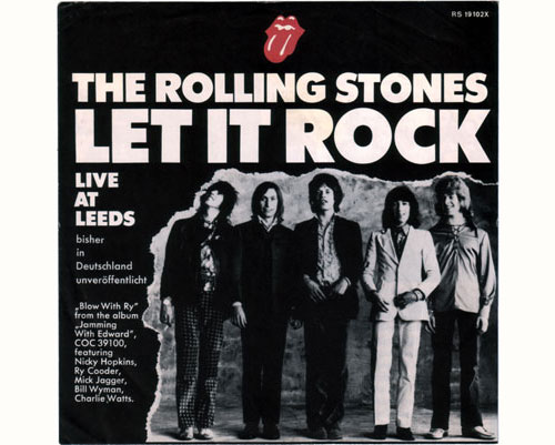 The Rolling Stones - Let It Rock - RSR RS 19102X Germany 7" PS
