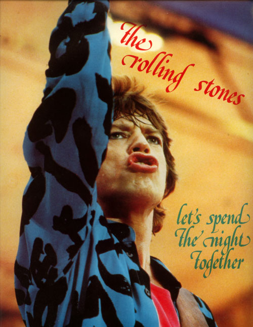 The Rolling Stones : Let's Spend the Night Together, program, USA, 1983 - 22 €